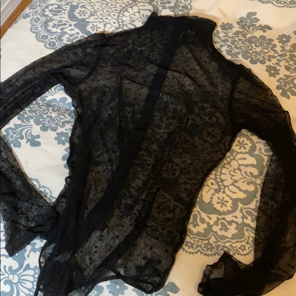 Black bodysuit use only once